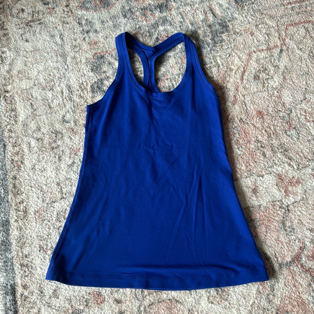 Lululemon Blue Tank Top